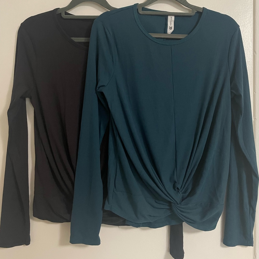 Long Sleeve Workout Tops